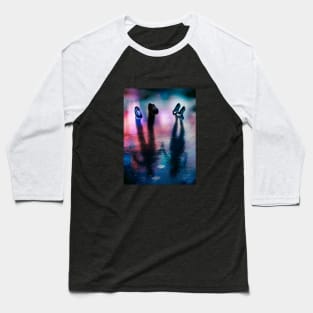 Faded Into Color Baseball T-Shirt